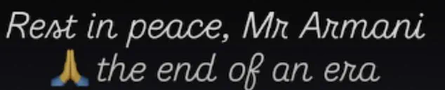 Giorgio Armani's Legacy: A Visionary's Impact on Global Fashion