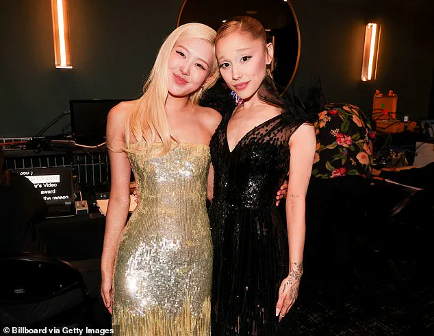 Exclusive: Ariana Grande Fans Speculate Relationship Crisis After VMAs Photo with BLACKPINK's Rosé Sparks Online Frenzy
