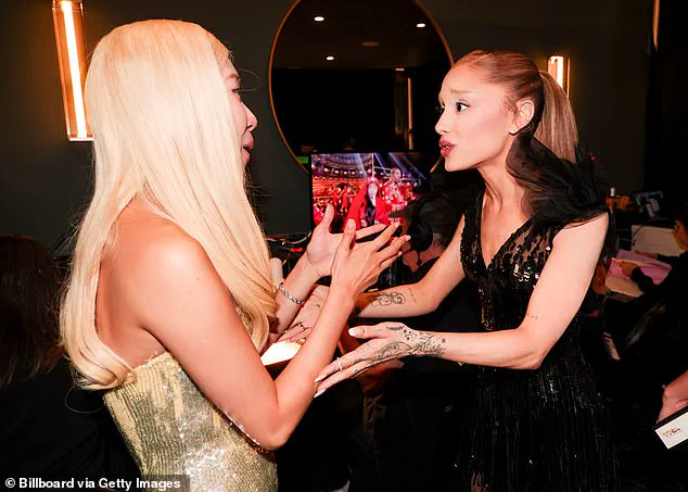 Exclusive: Ariana Grande Fans Speculate Relationship Crisis After VMAs Photo with BLACKPINK's Rosé Sparks Online Frenzy