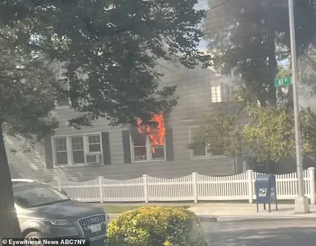 Tragic Fire in Bellerose Claims Lives of Couple; Manhunt Underway for Suspect