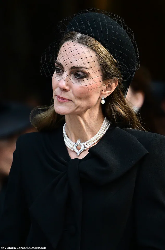 A Royal Tribute: The Princess of Wales Honors the Late Queen's Legacy at the Duchess of Kent's Funeral