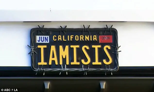 California Woman Forced to Surrender 'IAMISIS' Vanity License Plate Citing Potential Association with ISIS