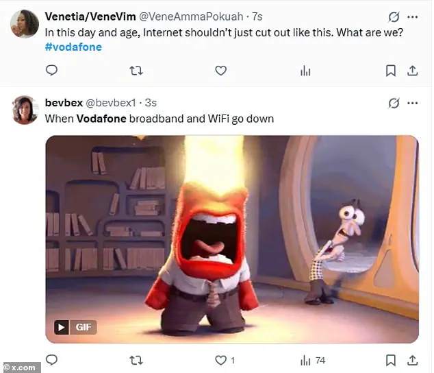 Vodafone Outage Sparks UK Crisis: 136,000 Users and Critical Services Disrupted