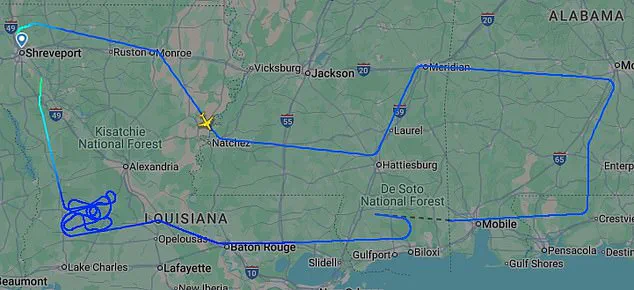 Exclusive Flight Tracking Data Reveals Strategic Movements of U.S. Air Force B-52H Stratofortress Over Texas
