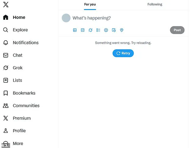 X Platform Experiences Major Global Outage, Thousands Report Service Disruptions