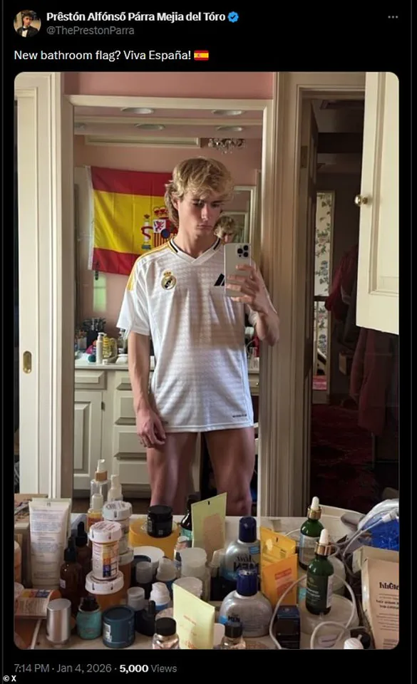 Controversial Figure Preston Parra and the Impact of Political Scrutiny on Public Perception