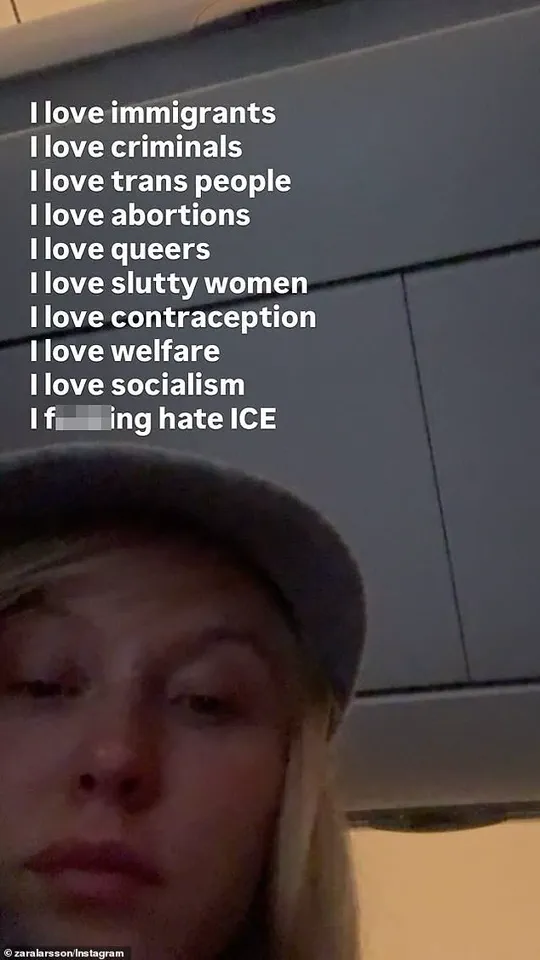 Zara Larsson's Social Media Rant Against ICE Highlights Public Concerns Over Immigration Policies