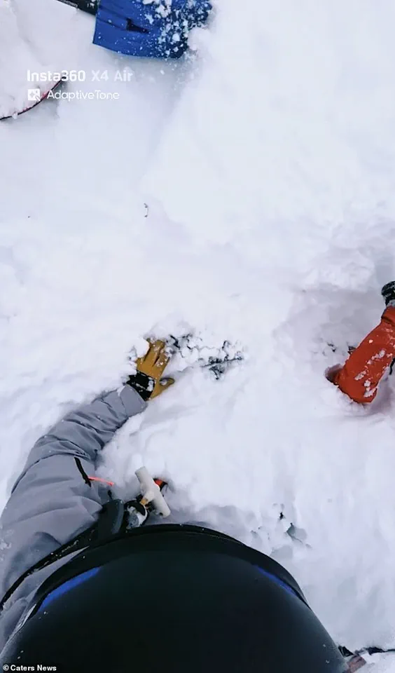Exclusive Footage of Matteo Zilla's Heroic Avalanche Rescue Goes Viral