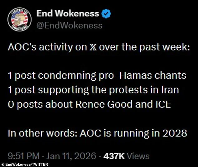 Late-Breaking Signals: Ocasio-Cortez's 2028 Presidential Ambitions Emerge Amid Social Media Activity