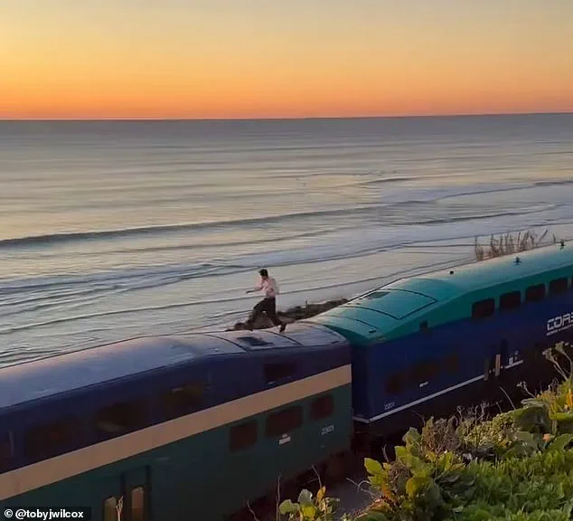 Two Teens Arrested in Del Mar for Allegedly Surfing on Coaster Train