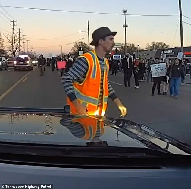 Tennessee Highway Patrol Releases Dashcam Footage Disproving Claims of Protester Being Struck, Highlighting Rare Transparency in Memphis ICE Protest