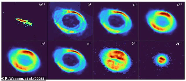 Mysterious Iron Bar in Ring Nebula Sparks Debate Over Dying Star's Role in Planet's Demise