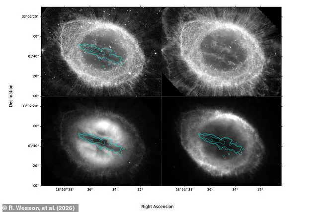 Mysterious Iron Bar in Ring Nebula Sparks Debate Over Dying Star's Role in Planet's Demise