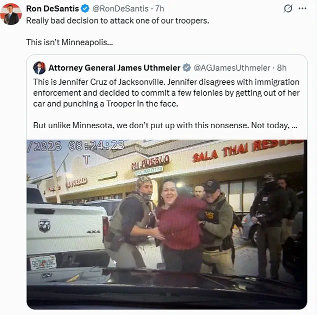 Protesters and Law Enforcement Clash Over ICE Policies in Jacksonville