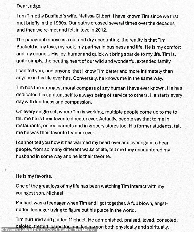 Behind Closed Doors: Melissa Gilbert's Private Plea in Husband's Legal Battle