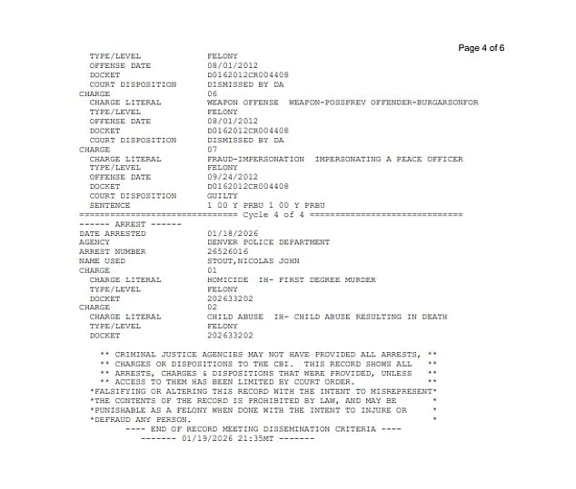 Denver Man Charged in Murder of Two-Year-Old, Raising Concerns Over His History of Child Abuse