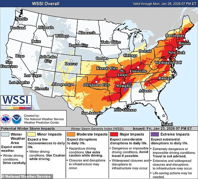 Freezing Rain Crisis: NWS Issues Dire Warning as Icy Conditions Threaten Central Texas Communities