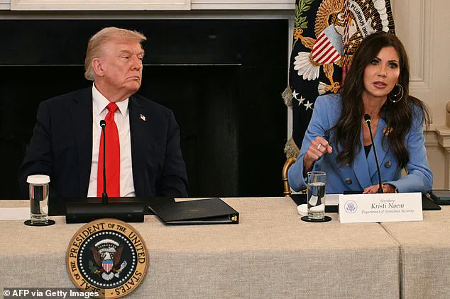 Kristi Noem's Approval Plummets to 33% Amid Deportation Crackdown and Nurse Shooting, Poll Reveals