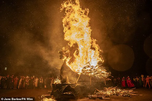 Last Chance to Witness Shetland's Fiery Viking Secret Before the Year's End