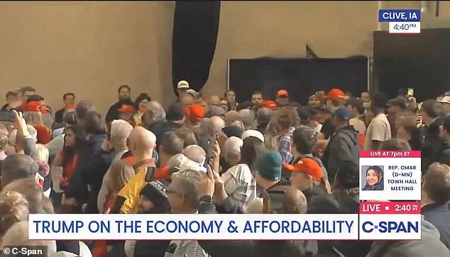 Trump's Second Term in Turmoil: Iowa Speech Turns Chaotic Amid National Challenges