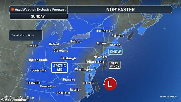 Bomb Cyclone Intensifying Rapidly Near US East Coast: Threat of Blizzards, Hurricane-Force Winds, and Extreme Cold