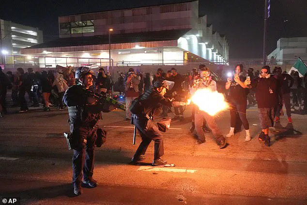 Los Angeles Protest Turns Chaotic as Demonstrators Clash with Police Over ICE Raids