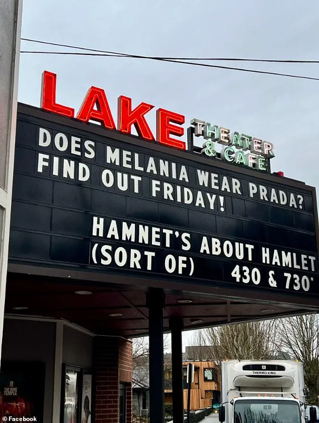 Portland Theater's Disparaging Melania Trump Marquee Triggers Documentary Screening Cancellation