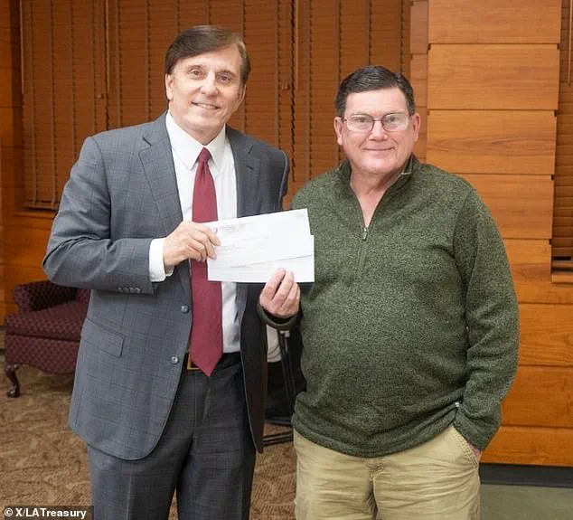 Louisiana Man Receives Record $320,000 Unclaimed Property Check