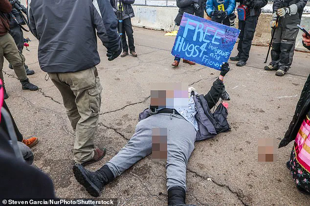 Minneapolis Protesters' Bizarre Spectacle: Anti-ICE Fury Turns on Nuremberg Sign Holder