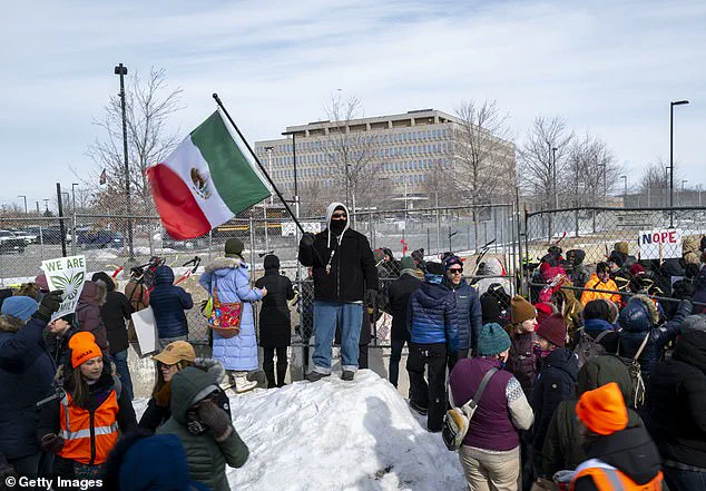 Minneapolis Protesters' Bizarre Spectacle: Anti-ICE Fury Turns on Nuremberg Sign Holder