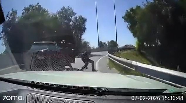 Dashcam Footage Captures Chilean Driver's Defiant Move Against Armed Robbers