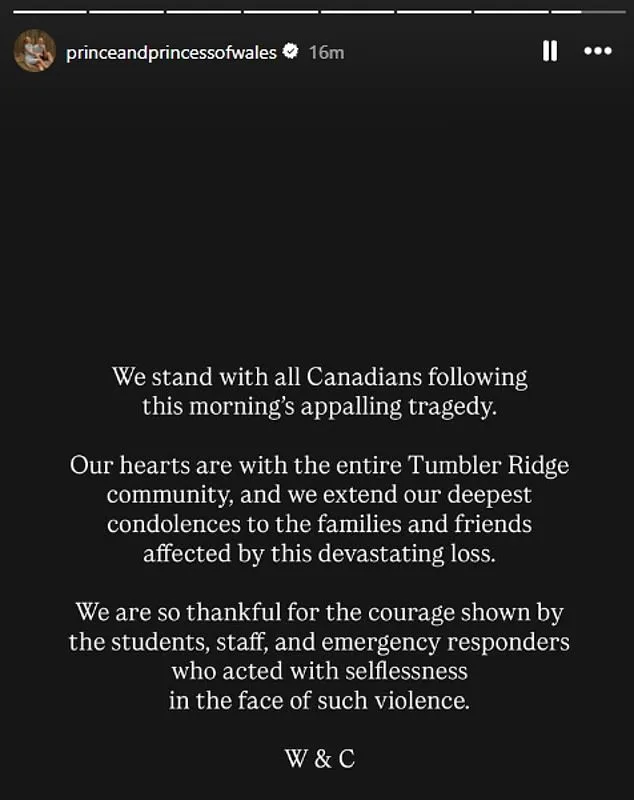 King Charles Condemns Tumbler Ridge School Tragedy, Expresses Deep Sympathy for Victims
