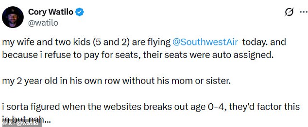 Southwest Airlines Faces Backlash Over Toddler Assigned to Solo Row During Flight, Sparking Debate on Family Travel Policies