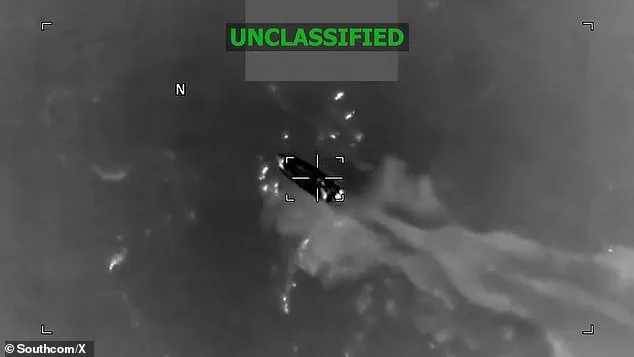 US military strikes drug trafficking vessel in Caribbean, killing three in controversial operation