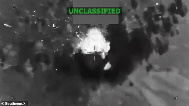 US military strikes drug trafficking vessel in Caribbean, killing three in controversial operation