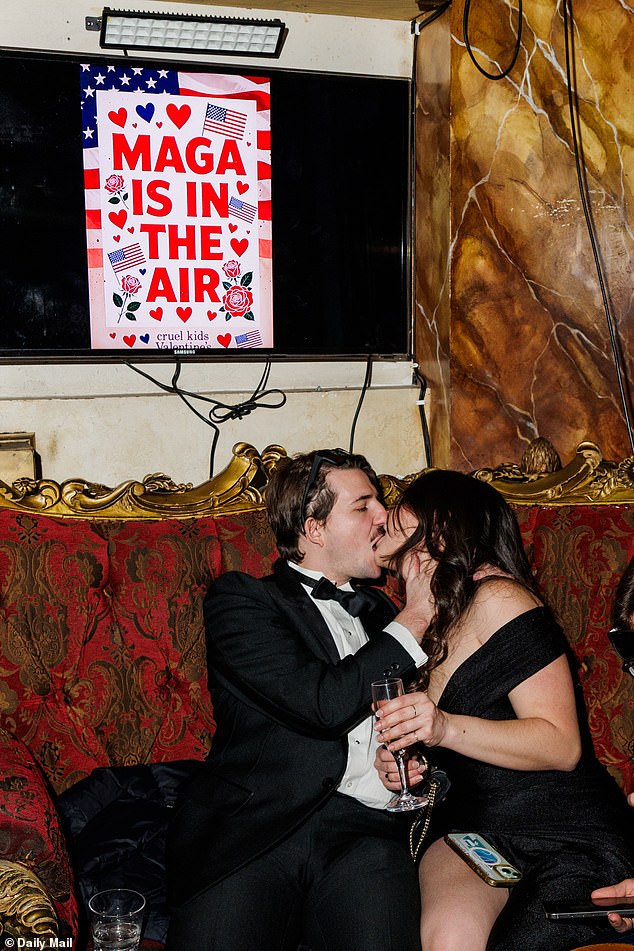 MAGA and Romance Collide at Young Republicans' Valentine's Party in DC