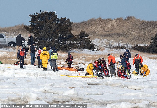 Tragedy Strikes Cape Cod: Woman Dies After Falling Through Thin Ice, Husband Still Missing at First Encounter Beach