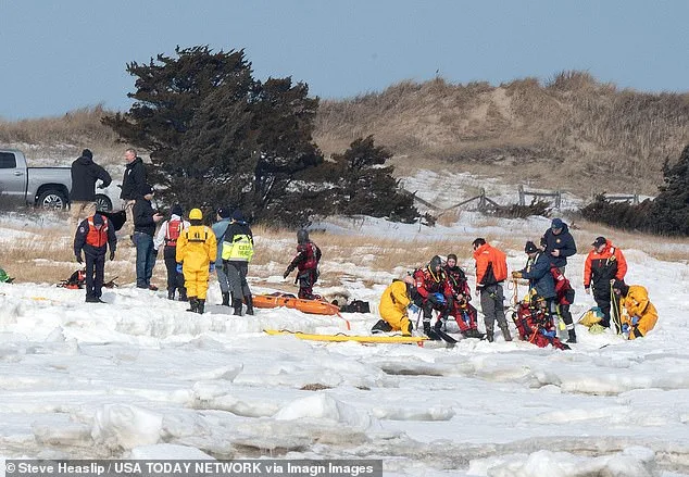 Tragedy Strikes Cape Cod: Woman Dies After Falling Through Thin Ice, Husband Still Missing at First Encounter Beach