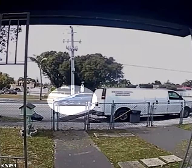 Bizarre Failed Burglary Attempt Captured on Surveillance: Man Trapped Inside Van After Trying to Steal Equipment