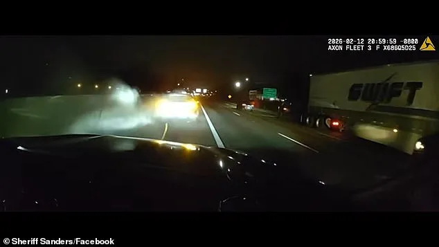 High-Speed Chase Erupts After Drunk Driver Refuses Traffic Stop, Sheriff's Deputy Pursues in Tense Standoff on I-5