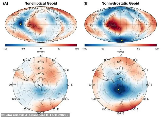Antarctica's Gravity Hole: A Hidden Enigma Shaping Sea Levels and Earth's Geology