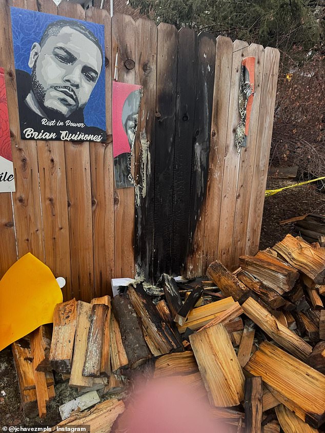 Arson Attack at Memorial for Mother Killed by ICE Agent Under Investigation
