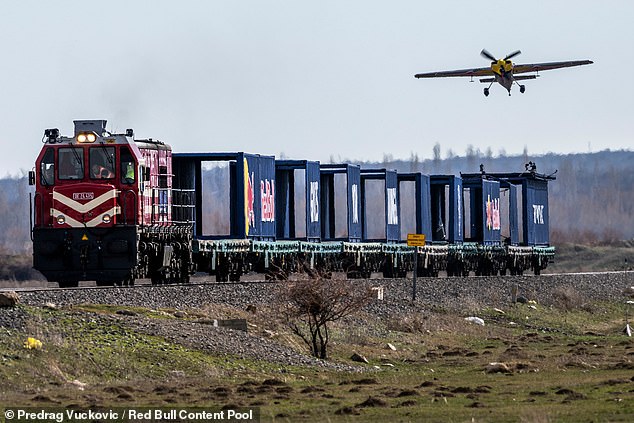 Italian Aviator Dario Costa Completes World First: Landing on 75 mph Moving Train in Turkey for Red Bull