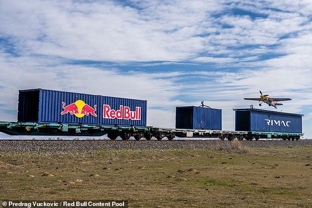 Italian Aviator Dario Costa Completes World First: Landing on 75 mph Moving Train in Turkey for Red Bull