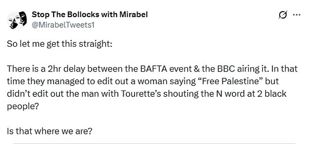 BBC's BAFTAs Controversy: Racial Slur Broadcast, Palestine Call Omitted