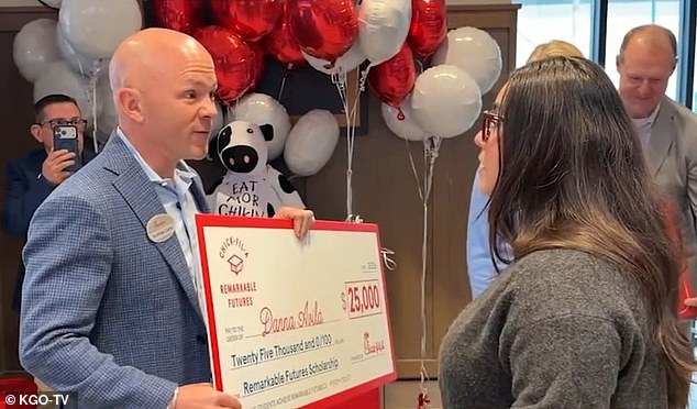 Chick-fil-A CEO Surprises First-Gen Employee with $25,000 UC Berkeley Scholarship