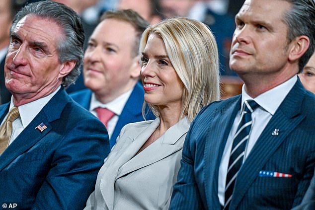Pam Bondi's Viral Smile: The Dow's 50,000 Surge at SOTU