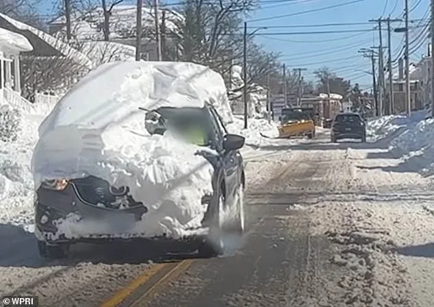 Rhode Island Driver Catches Heat for Driving Snow-Covered Truck Post-Ban, Sparks Outrage