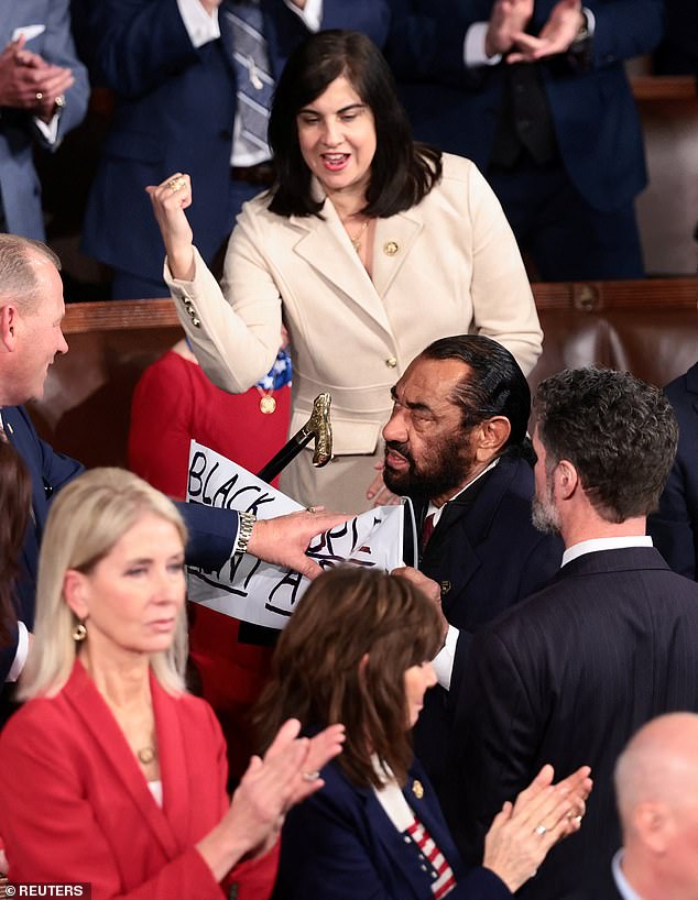 Texas Democrat Ejected from State of the Union After Protesting AI-Generated Obama Video