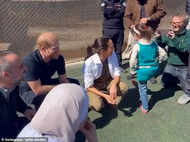 Meghan Markle's Silent Encounter with a Syrian Refugee Child in Jordan
